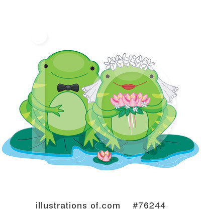 Royalty-Free (RF) Frogs Clipart Illustration by BNP Design Studio - Stock Sample #76244