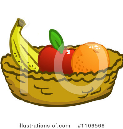 Banana Clipart #1106566 by Cartoon Solutions