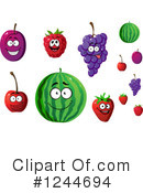 Fruit Clipart #1244694 by Vector Tradition SM