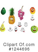 Fruit Clipart #1244696 by Vector Tradition SM
