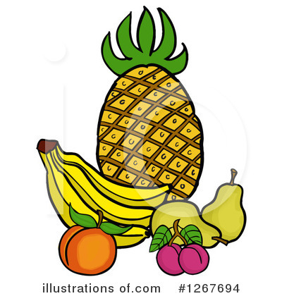 Pear Clipart #1267694 by LaffToon