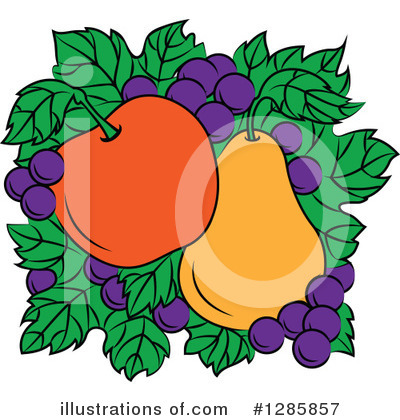 Royalty-Free (RF) Fruit Clipart Illustration by Vector Tradition SM - Stock Sample #1285857