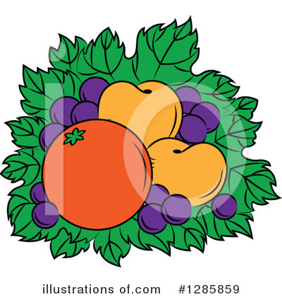 Royalty-Free (RF) Fruit Clipart Illustration by Vector Tradition SM - Stock Sample #1285859