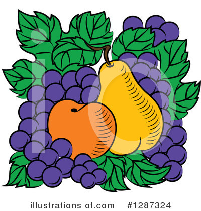 Royalty-Free (RF) Fruit Clipart Illustration by Vector Tradition SM - Stock Sample #1287324