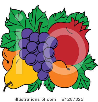 Royalty-Free (RF) Fruit Clipart Illustration by Vector Tradition SM - Stock Sample #1287325