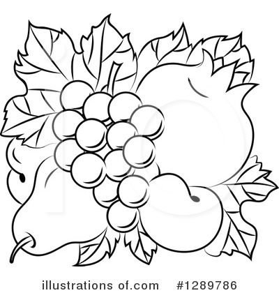 Royalty-Free (RF) Fruit Clipart Illustration by Vector Tradition SM - Stock Sample #1289786
