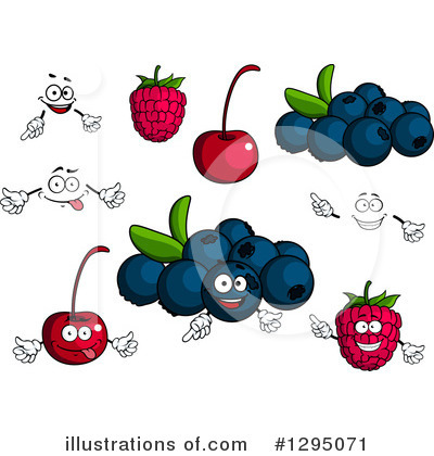 Royalty-Free (RF) Fruit Clipart Illustration by Vector Tradition SM - Stock Sample #1295071