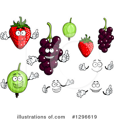 Royalty-Free (RF) Fruit Clipart Illustration by Vector Tradition SM - Stock Sample #1296619