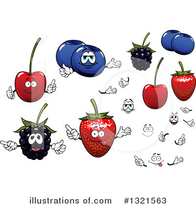 Royalty-Free (RF) Fruit Clipart Illustration by Vector Tradition SM - Stock Sample #1321563