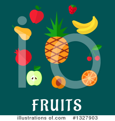 Royalty-Free (RF) Fruit Clipart Illustration by Vector Tradition SM - Stock Sample #1327903