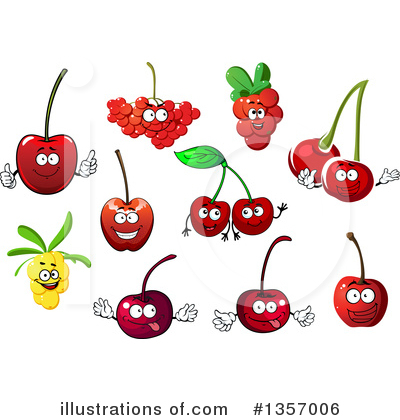 Royalty-Free (RF) Fruit Clipart Illustration by Vector Tradition SM - Stock Sample #1357006