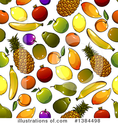 Green Apple Clipart #1384498 by Vector Tradition SM