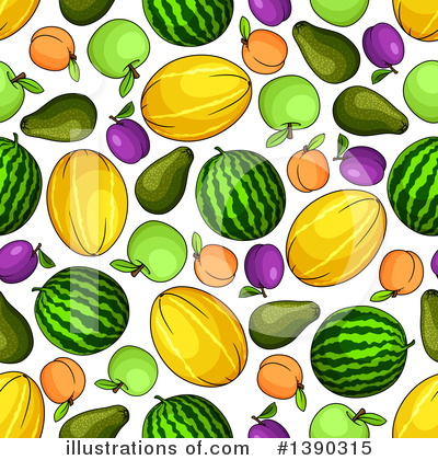 Royalty-Free (RF) Fruit Clipart Illustration by Vector Tradition SM - Stock Sample #1390315