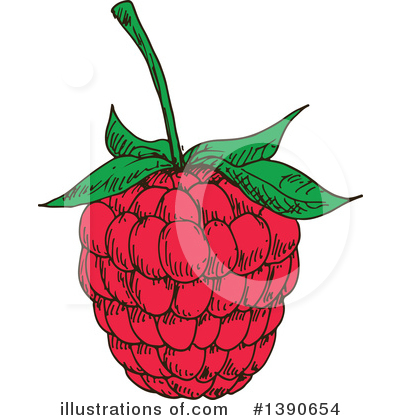 Berries Clipart #1390654 by Vector Tradition SM