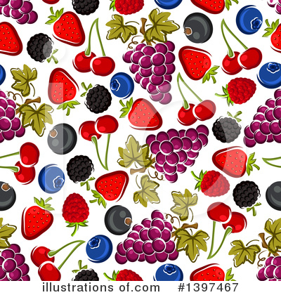 Royalty-Free (RF) Fruit Clipart Illustration by Vector Tradition SM - Stock Sample #1397467