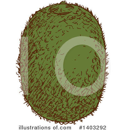 Kiwi Fruit Clipart #1403292 by Vector Tradition SM