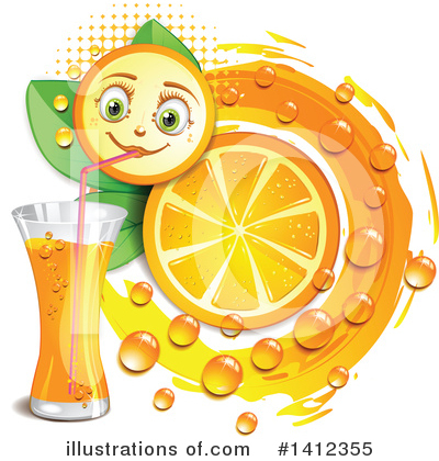 Royalty-Free (RF) Fruit Clipart Illustration by merlinul - Stock Sample #1412355
