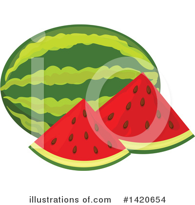Royalty-Free (RF) Fruit Clipart Illustration by Vector Tradition SM - Stock Sample #1420654