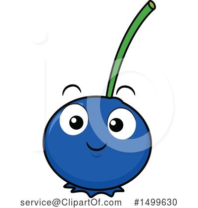 Blueberry Clipart #1499630 by BNP Design Studio