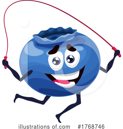 Blueberry Clipart #1768746 by Vector Tradition SM