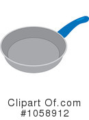 Frying Pan Clipart #1058912 by Alex Bannykh