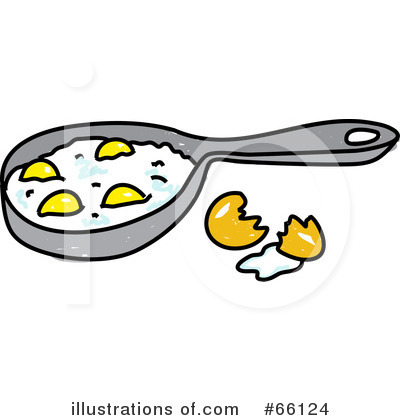 Royalty-Free (RF) Frying Pan Clipart Illustration by Prawny - Stock Sample #66124