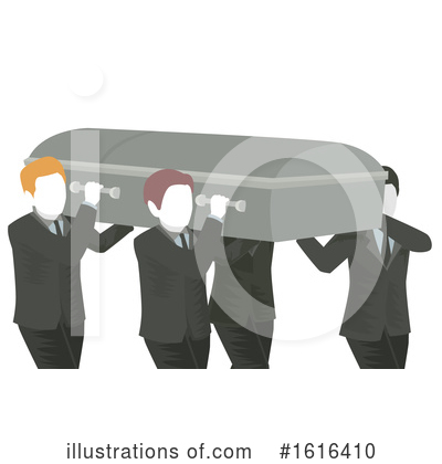 Royalty-Free (RF) Funeral Clipart Illustration by BNP Design Studio - Stock Sample #1616410