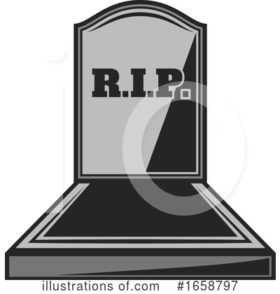 Royalty-Free (RF) Funeral Clipart Illustration by Vector Tradition SM - Stock Sample #1658797