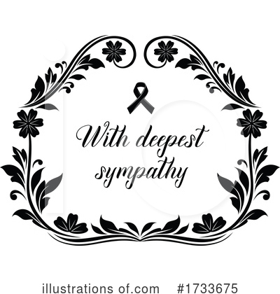 Royalty-Free (RF) Funeral Clipart Illustration by Vector Tradition SM - Stock Sample #1733675