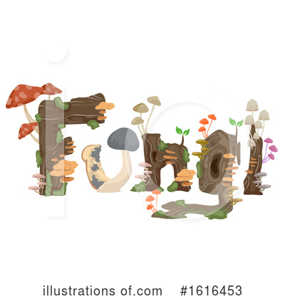 Royalty-Free (RF) Fungi Clipart Illustration by BNP Design Studio - Stock Sample #1616453