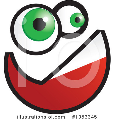 Royalty-Free (RF) Funny Face Clipart Illustration by Prawny - Stock Sample #1053345