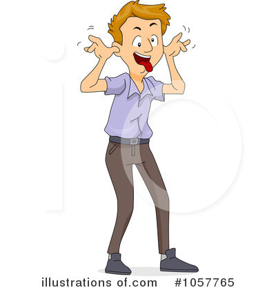 Royalty-Free (RF) Funny Face Clipart Illustration by BNP Design Studio - Stock Sample #1057765