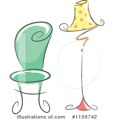 Chairs Clipart #1150742 by BNP Design Studio