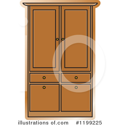 Royalty-Free (RF) Furniture Clipart Illustration by Lal Perera - Stock Sample #1199225