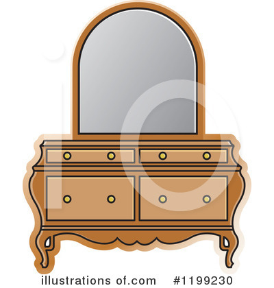 Royalty-Free (RF) Furniture Clipart Illustration by Lal Perera - Stock Sample #1199230