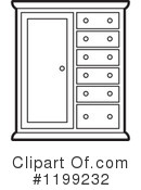 Furniture Clipart #1199232 by Lal Perera