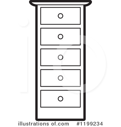 Royalty-Free (RF) Furniture Clipart Illustration by Lal Perera - Stock Sample #1199234