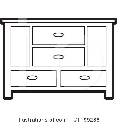 Royalty-Free (RF) Furniture Clipart Illustration by Lal Perera - Stock Sample #1199238