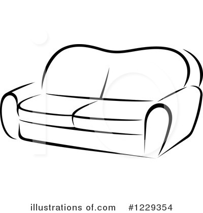 Royalty-Free (RF) Furniture Clipart Illustration by Vector Tradition SM - Stock Sample #1229354