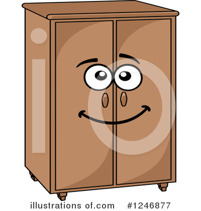 Royalty-Free (RF) Furniture Clipart Illustration by Vector Tradition SM - Stock Sample #1246877