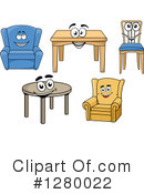 Furniture Clipart #1280022 by Vector Tradition SM