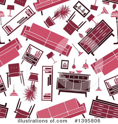 Royalty-Free (RF) Furniture Clipart Illustration by Vector Tradition SM - Stock Sample #1395806