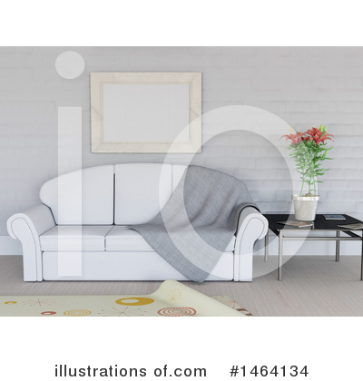 Royalty-Free (RF) Furniture Clipart Illustration by KJ Pargeter - Stock Sample #1464134