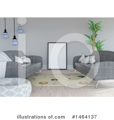 Royalty-Free (RF) Furniture Clipart Illustration by KJ Pargeter - Stock Sample #1464137