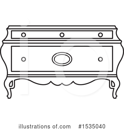 Table Clipart #1535040 by Lal Perera
