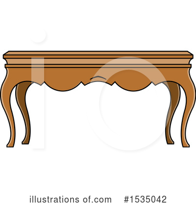 Table Clipart #1535042 by Lal Perera