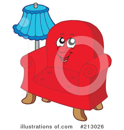 Royalty-Free (RF) Furniture Clipart Illustration by visekart - Stock Sample #213026
