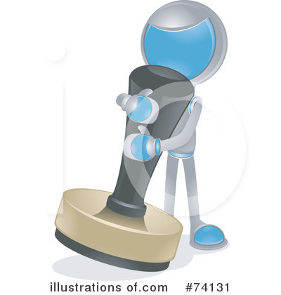 Royalty-Free (RF) Future Man Clipart Illustration by BNP Design Studio - Stock Sample #74131