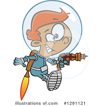 Ray Guns Clipart #1281121 by toonaday