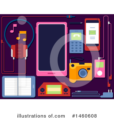 Royalty-Free (RF) Gadgets Clipart Illustration by BNP Design Studio - Stock Sample #1460608